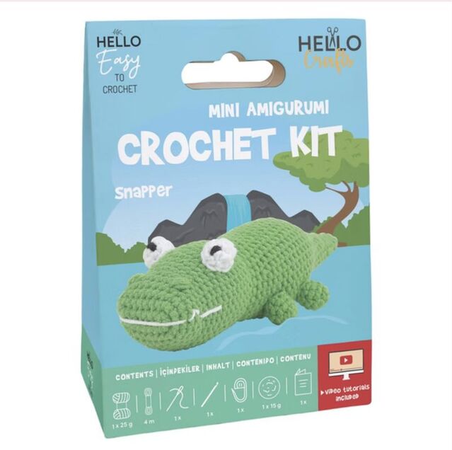 Hello Mini Amigurumi Kiti Snapper HC104