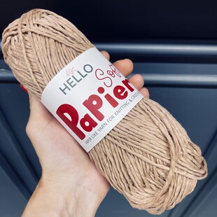HELLO - Hello Papier Soft Yumuşak Çanta ve Hobi İpi P02 Kese Kağıdı
