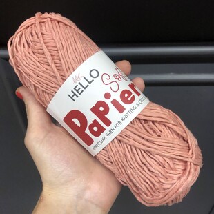 HELLO - Hello Papier Soft Yumuşak Çanta ve Hobi İpi P06 Yavruağzı HELLO - Hello Papier Soft Yumuşak Çanta ve Hobi İpi P06 Yavruağzı