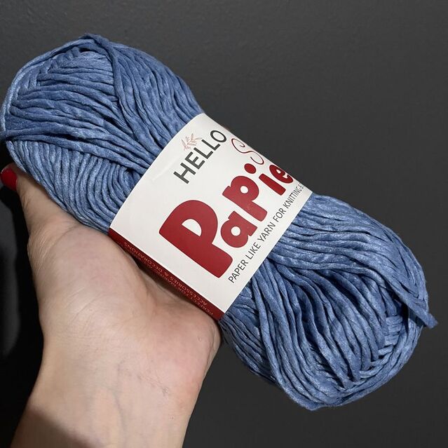 Hello Papier Soft Yumuşak Çanta ve Hobi İpi P12 Jean