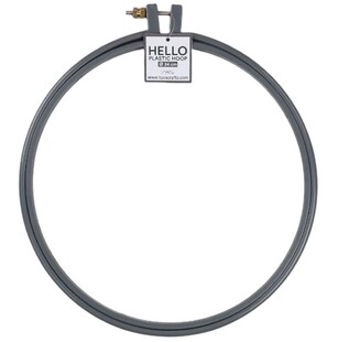 HELLO - Hello Plastik Gri Nakış Kasnağı 24 cm HELLO - Hello Plastik Gri Nakış Kasnağı 24 cm
