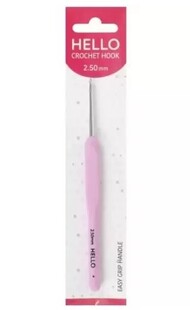 HELLO - Hello Slikon Saplı Örgü Tığı 2.50 mm HELLO - Hello Slikon Saplı Örgü Tığı 2.50 mm