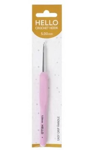 HELLO - Hello Slikon Saplı Örgü Tığı 5.00 mm HELLO - Hello Slikon Saplı Örgü Tığı 5.00 mm