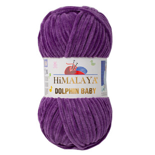 HİMALAYA - Himalaya Dolphin Baby Kadife El Örgü İpi 80340 Menekşe HİMALAYA - Himalaya Dolphin Baby Kadife El Örgü İpi 80340 Menekşe