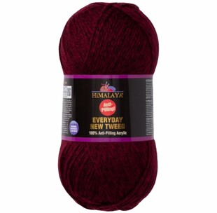 HİMALAYA - Himalaya Everyday New Tweed Örgü İpi 75117 Bordo HİMALAYA - Himalaya Everyday New Tweed Örgü İpi 75117 Bordo