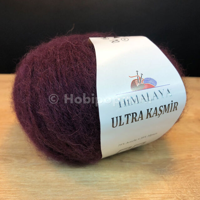 Himalaya Ultra Kaşmir El Örgü İpi 56805 Bordo