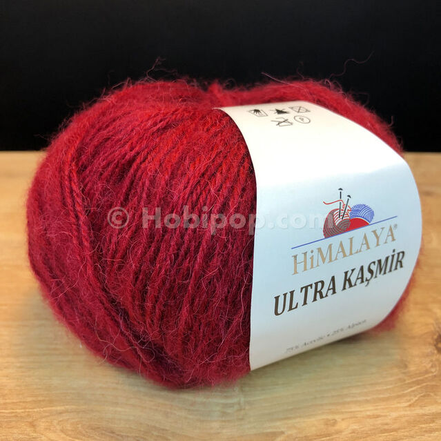 Himalaya Ultra Kaşmir El Örgü İpi 56806 Kırmızı