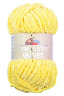 HİMALAYA - Himalaya Velvet Kadife İp 90002 Bebe Sarı HİMALAYA - Himalaya Velvet Kadife İp 90002 Bebe Sarı