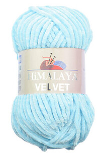 HİMALAYA - Himalaya Velvet Kadife İp 90006 Bebe Mavi HİMALAYA - Himalaya Velvet Kadife İp 90006 Bebe Mavi