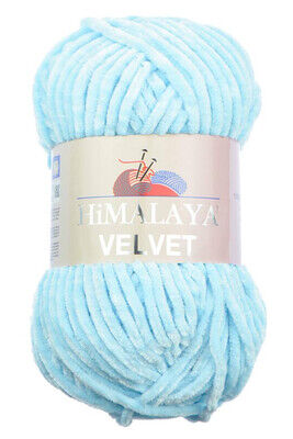 Himalaya Velvet Kadife İp 90006 Bebe Mavi