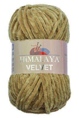 Himalaya Velvet Kadife İp 90017 Kamel