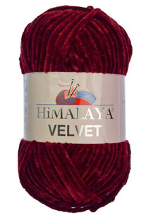 HİMALAYA - Himalaya Velvet Kadife İp 90022 Bordo HİMALAYA - Himalaya Velvet Kadife İp 90022 Bordo