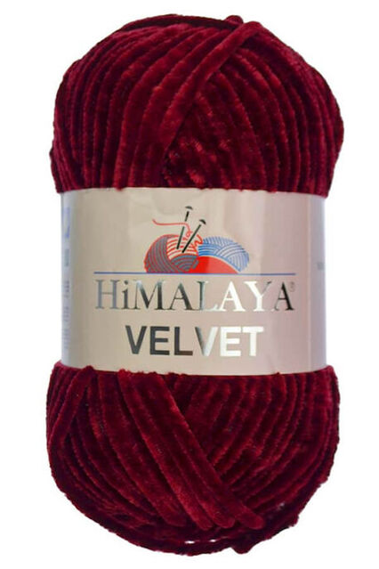 Himalaya Velvet Kadife İp 90022 Bordo