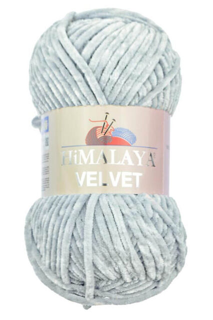 Himalaya Velvet Kadife İp 90051 Gri