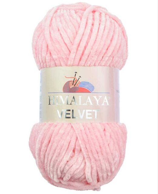 Himalaya Velvet Kadife İp 90019 Pembe