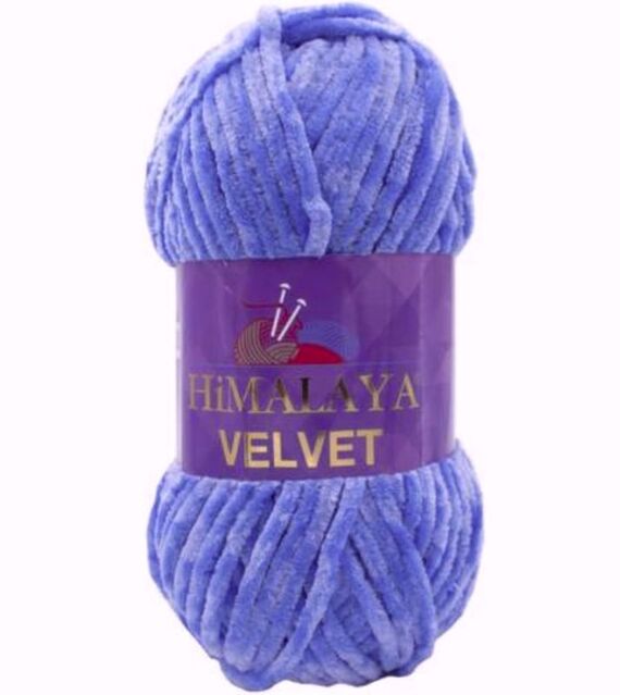 Himalaya Velvet Kadife İp 90027 Mavi