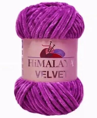 Himalaya Velvet Kadife İp 90058 Açık Mor