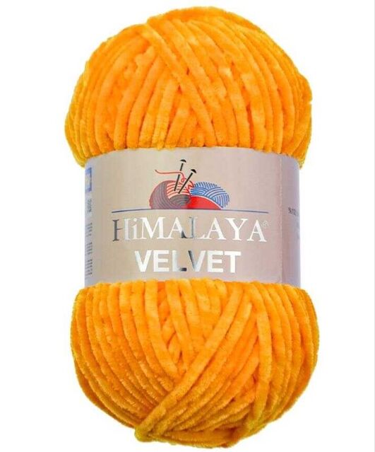 Himalaya Velvet Kadife İp 90068 Açık Turuncu