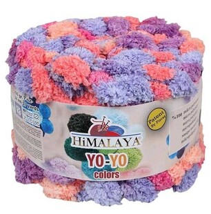 HİMALAYA - Himalaya Yo-yo Colors 82003 Ebruli Ponpon İp