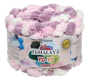 HİMALAYA - Himalaya Yo-yo Colors 82008 Ebruli Ponpon İp