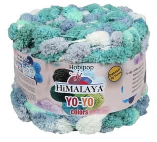 HİMALAYA - Himalaya Yo-yo Colors 82013 Ebruli Ponpon İp
