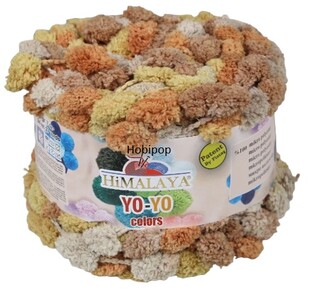 HİMALAYA - Himalaya Yo-yo Colors 82014 Ebruli Ponpon İp