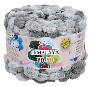 HİMALAYA - Himalaya Yo-yo Colors 82010 Ebruli Ponpon İp