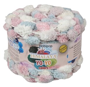 HİMALAYA - Himalaya Yo-yo Colors 82012 Ebruli Ponpon İp