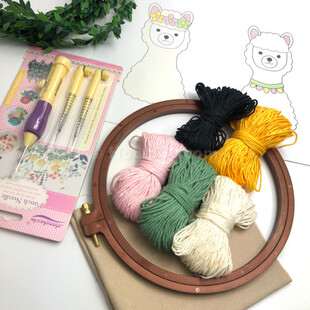 HOBİPOP - İğneli Sevimli Lama Punch Seti