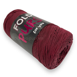  - İnce Slim Supra İp Bordo 40523