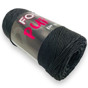  - İnce Slim Supra İp Siyah 40500