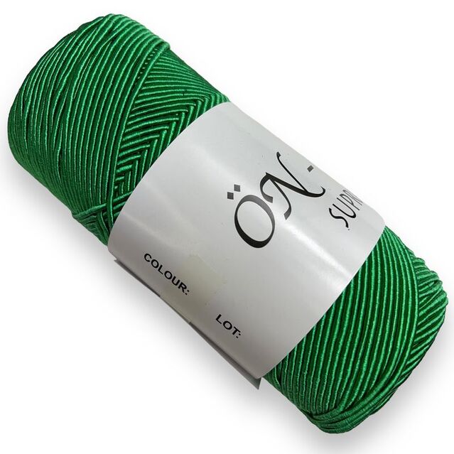 İnce Supra Çanta İpi- Mumlu İp 200 Gram Benetton Yeşil