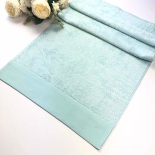 GLAMOUR - İşlemelik Etaminli Kapaklı Havlu 50x90 Mint Yeşil GLAMOUR - İşlemelik Etaminli Kapaklı Havlu 50x90 Mint Yeşil