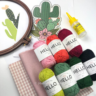 HOBİPOP - İğnesiz Kaktüs Punch Devam Seti Pembe