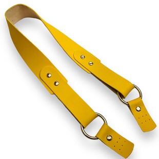 HOBİPOP - Kalın Çanta Sapı Tek Suni Deri Sarı HOBİPOP - Kalın Çanta Sapı Tek Suni Deri Sarı