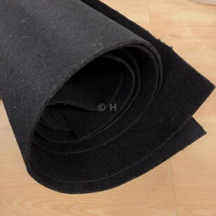 HOBİPOP - Kalın Kumaş Keçe Siyah