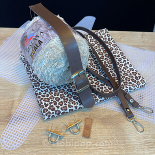 HOBİPOP - Kanvas Teddy Çanta Yapım Seti Sütlü Kahve HOBİPOP - Kanvas Teddy Çanta Yapım Seti Sütlü Kahve