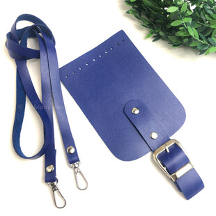 HOBİPOP - Kapaklı Mini Çanta Seti Saks Mavi