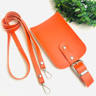 HOBİPOP - Kapaklı Mini Çanta Seti Turuncu