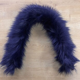 HOBİPOP - Kapşon Kenarı Suni Kürk Lacivert HOBİPOP - Kapşon Kenarı Suni Kürk Lacivert