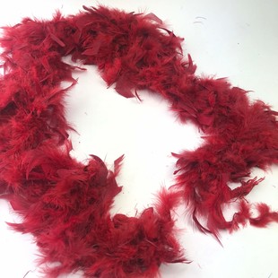 HOBİPOP - Kaz Tüyü Otriş 2 Metre Bordo HOBİPOP - Kaz Tüyü Otriş 2 Metre Bordo