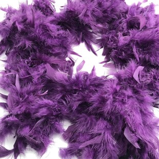 HOBİPOP - Kaz Tüyü Otriş 2 Metre Tatlı Mor HOBİPOP - Kaz Tüyü Otriş 2 Metre Tatlı Mor