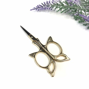 HOBİPOP - Kelebek Nakış Makası ve Nişan Makası Gold HOBİPOP - Kelebek Nakış Makası ve Nişan Makası Gold