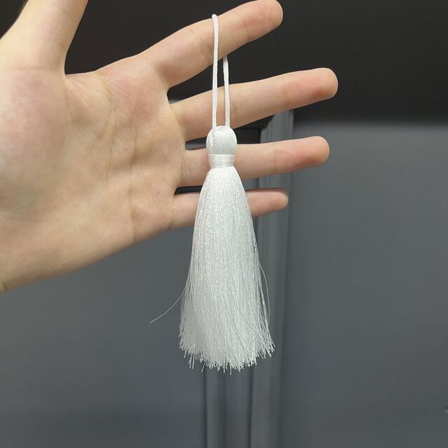 Kırık Beyaz Renk Püskül 11 cm