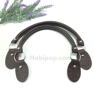 HOBİPOP - Kısa El Çantası Sapı Koyu Kahve HOBİPOP - Kısa El Çantası Sapı Koyu Kahve