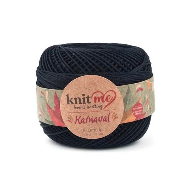 Knit Me Karnaval El Örgü İpi 0046 Lacivert