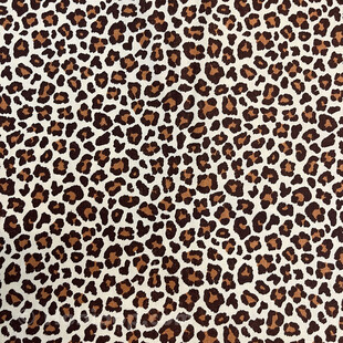 HOBİPOP - Küçük Leopar Desenli Poplin Pamuklu Kumaş Astarlık 50x85 HOBİPOP - Küçük Leopar Desenli Poplin Pamuklu Kumaş Astarlık 50x85