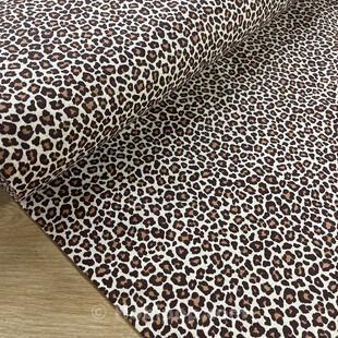 HOBİPOP - Küçük Leopar Pamuk Poplin Kumaş HOBİPOP - Küçük Leopar Pamuk Poplin Kumaş