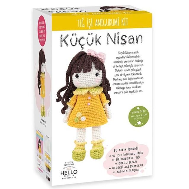 Küçük Nisan Amigurumi Yapım Seti