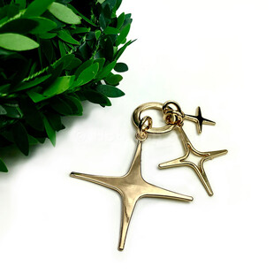 HOBİPOP - Kuzey Yıldızı Çanta Süsü Altın Renk